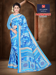 Turkey Crepe Padmavati Saree