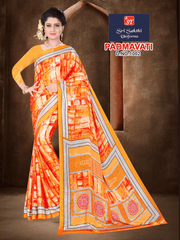 Turkey Crepe Padmavati Saree