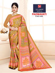 Turkey Crepe Padmavati Saree