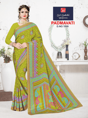 Turkey Crepe Padmavati Saree