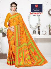 Turkey Crepe Padmavati Saree