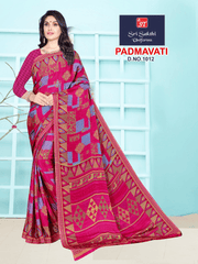 Turkey Crepe Padmavati Saree