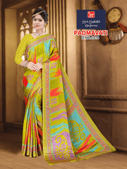 Turkey Crepe Padmavati Saree