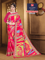 Turkey Crepe Padmavati Saree