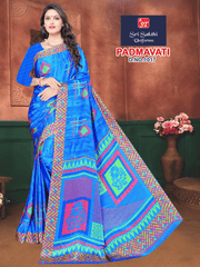 Turkey Crepe Padmavati Saree