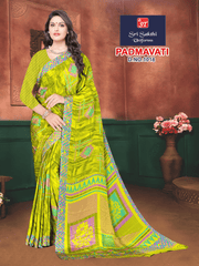 Turkey Crepe Padmavati Saree