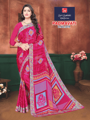 Turkey Crepe Padmavati Saree
