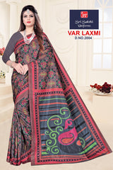 Saree Crackle SIlk Varlaxmi