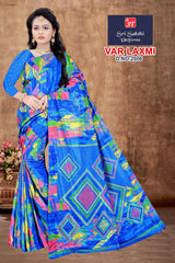 Saree Crackle SIlk Varlaxmi