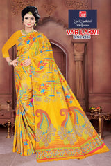 Saree Crackle SIlk Varlaxmi