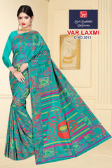 Saree Crackle SIlk Varlaxmi