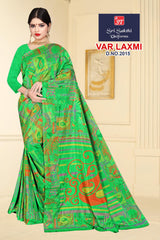 Saree Crackle SIlk Varlaxmi