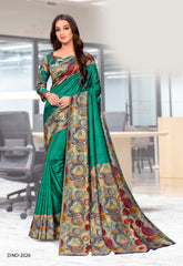 Polished Italian SIlk Uniform Saree