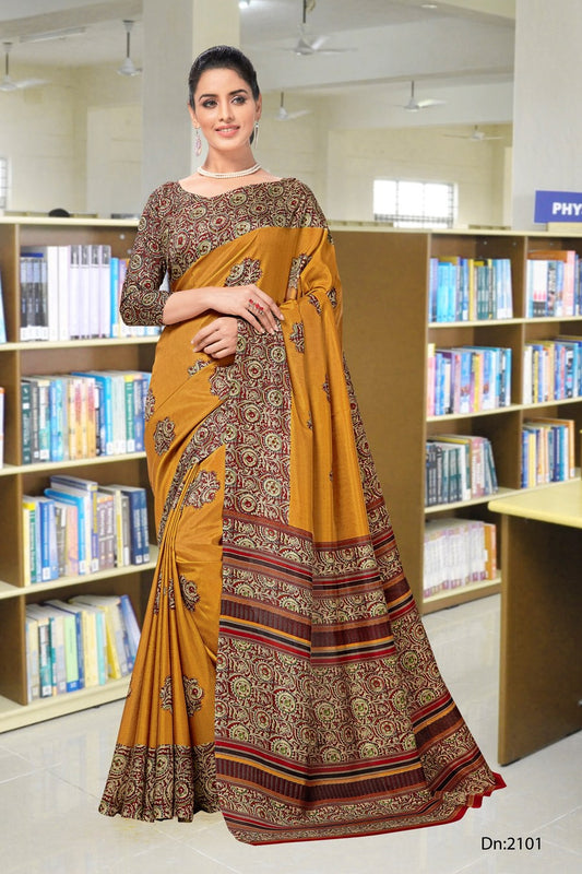Polished Malgudi Silk Saree