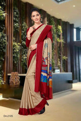 Polished Malgudi Silk Saree