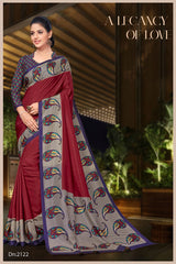 Polished Malgudi Silk Saree