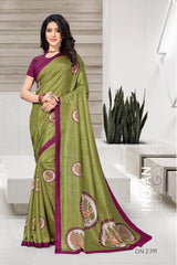 Polished Malgudi Silk Saree