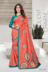 Polished Malgudi Silk Saree