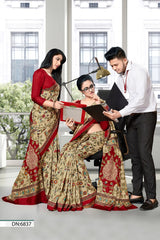 Polished Malgudi Silk Saree