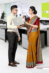 Polished Malgudi Silk Saree