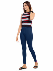 Ankle Leggings -Dark Navy