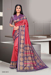 Polished Italian SIlk Uniform Saree