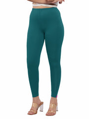 Ankle Leggings - Peacock Green
