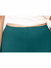 Ankle Leggings - Peacock Green