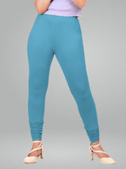 Chudidhar Leggings - Aqua Marine