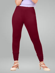 Chudidhar Leggings - French Wine