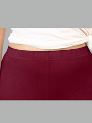 Chudidhar Leggings - French Wine