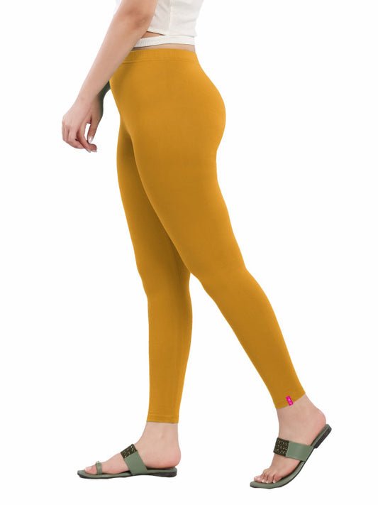 Ankle Leggings - Mustard