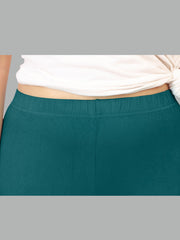 Chudidhar Leggings - Peacock Green