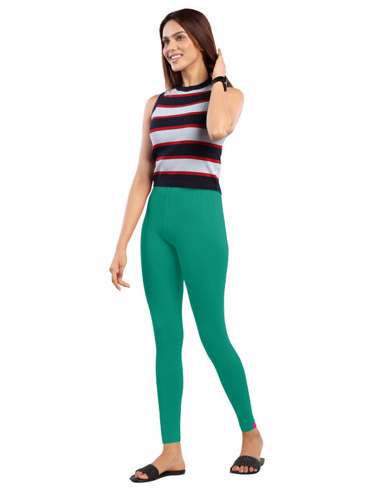 Ankle Leggings -Ramar Green