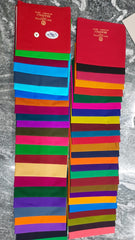 Shefali Pure 2/2 1 Mtrs cut 50 Pcs Pack