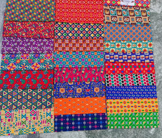 Dolce Print Kalamkari 1 Mtrs 25 Pcs Pack