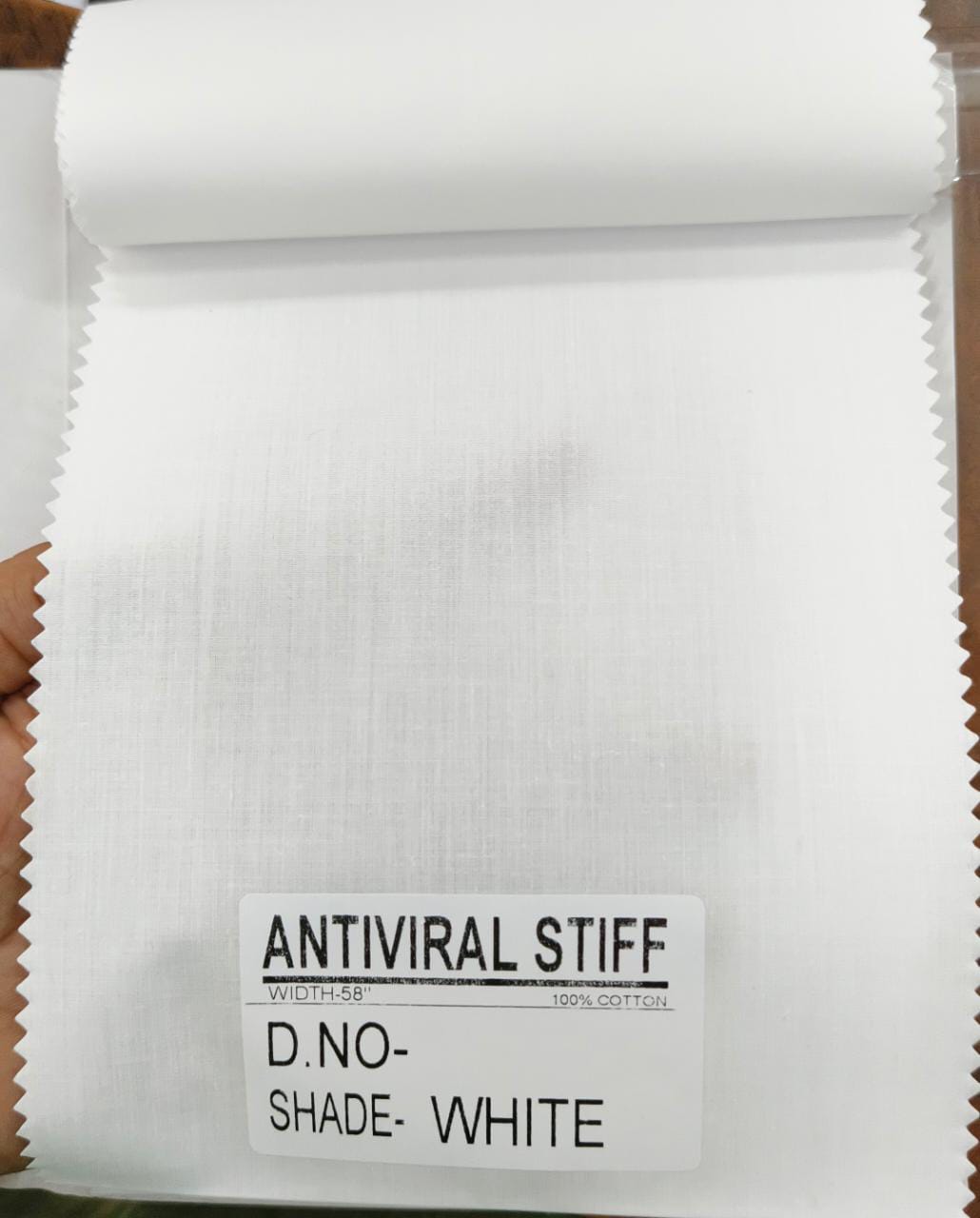 Shirting Anti VIral Stiff