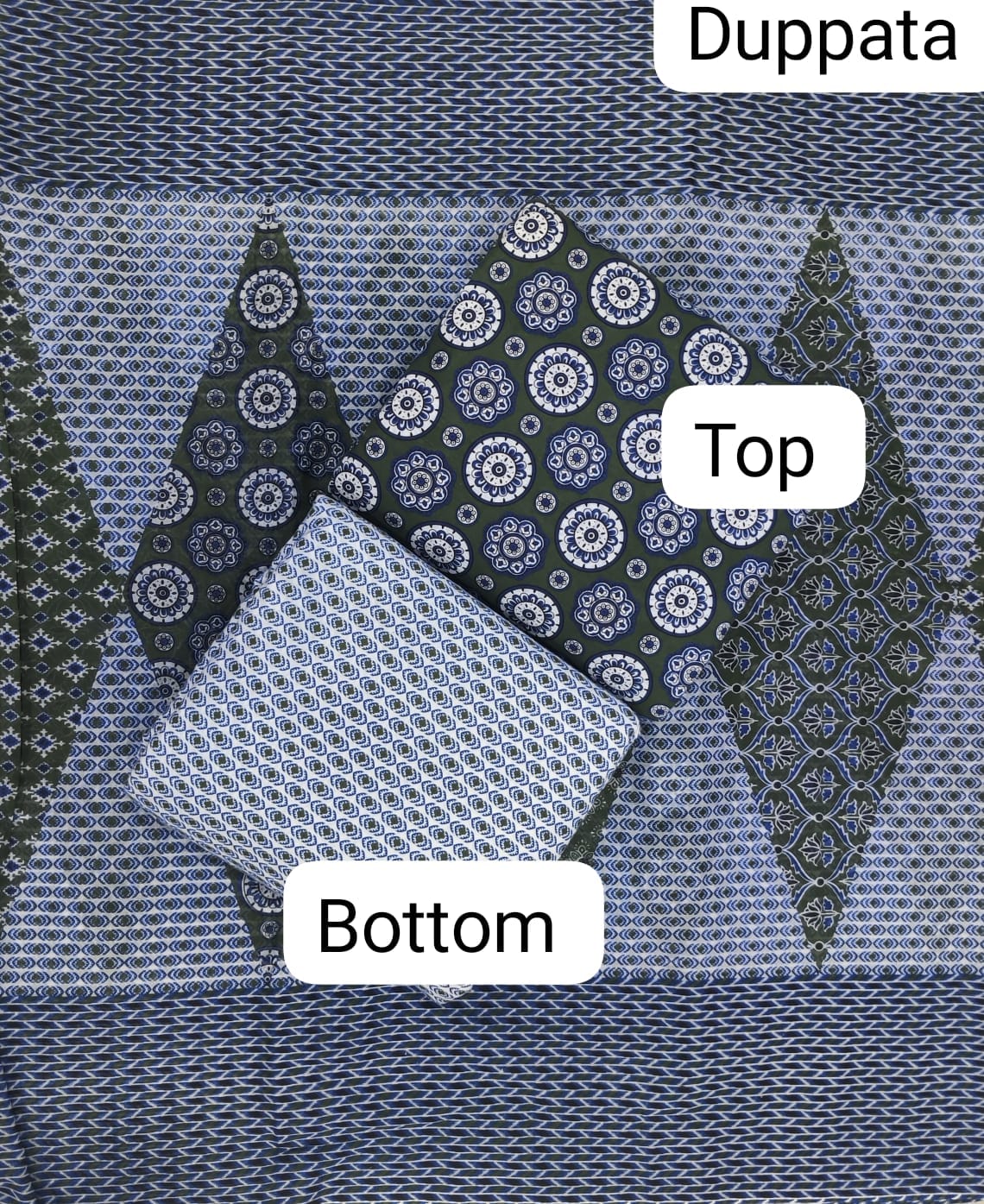 Cotton Cloth 44" For Chudithar Material
