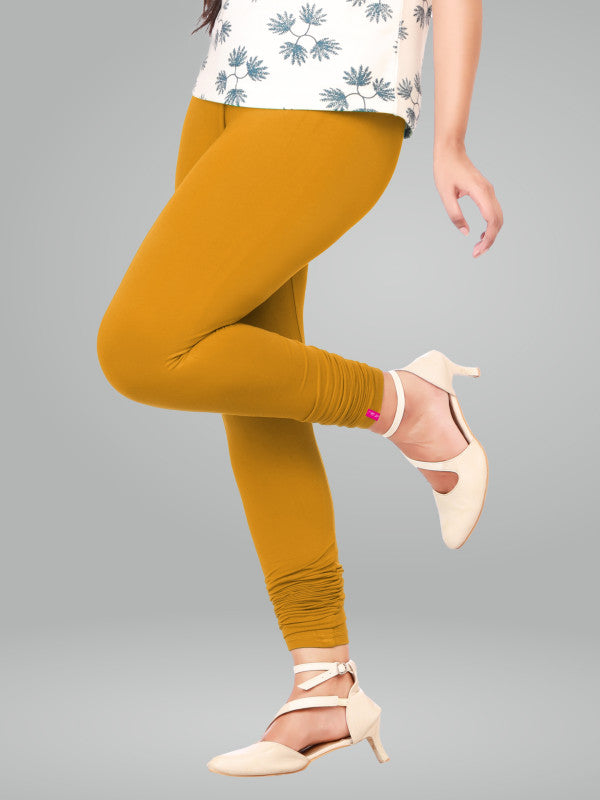 Chudidhar Leggings - Mustard