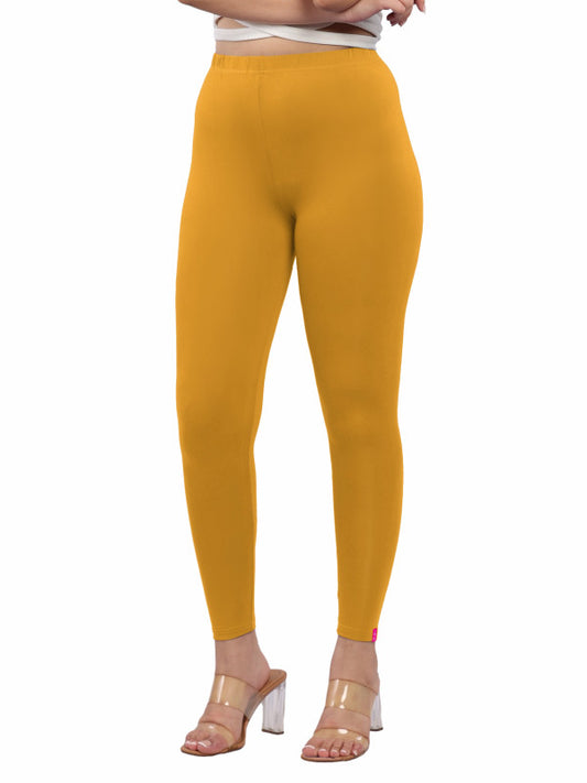 Ankle Leggings - Mustard