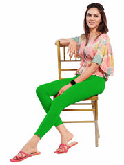 Ankle Leggings - Parrot Green