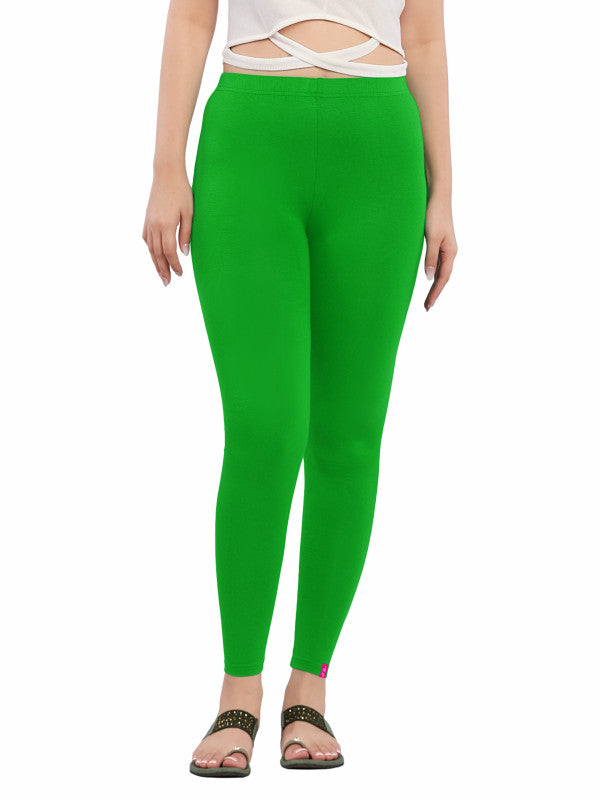 Ankle Leggings - Parrot Green