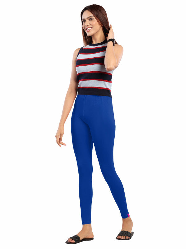 Ankle Leggings - Royal Blue